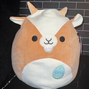 Grant the Goat With Easter Egg on Belly